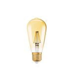 Ledvance Vintage 1906 LED E27 Birne Klar 6.5W 725lm - 824 | Dimmbar - Ersatz für 55W