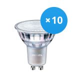 Mehrfachpackung 10x Philips MASTER Value LED Spot GU10 PAR16 3.7W 270lm 60D - 927 Extra Warmweiß | Höchste Farbwiedergabe - Ersatz für 35W