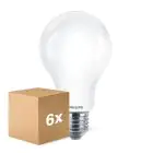 Mehrfachpackung 6x Philips Corepro LED Glühbirne E27 Birne Matt 17.5W 2452lm - 840  | Ersatz Für 150W