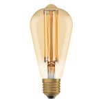 Ledvance Vintage 1906 LED E27 Poire Dorée 8.8W 806lm - 822- | Dimmable - Remplacement 60W
