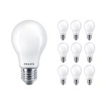 Lot 10x Philips MASTER Value LED Ampoule E27 Poire Dépolie 5.9W 806lm - 927 Blanc Très Chaud | Meilleur rendu des couleurs - Dimmable - Équivalent 60W