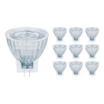 Lot 10x Osram Parathom Spot LED GU4 MR11 4.2W 345lm 36D - 827 Blanc Très Chaud | Équivalent 35W