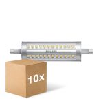 Lot 10x Philips Corepro LED Lineair R7s 118mm 14W 2000lm - 830 Blanc Chaud | Dimmable - Équivalent 120W