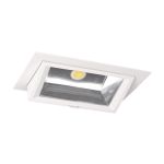 Spot encastrable LED Murwasher Mury Maxi Blanc 46W 6400lm 70x75D - 840 238x145mm