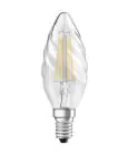 Ledvance Classic LED E14 Bougie Filament Claire 3.4W 470lm - 940 Cool white | Meilleur rendu de couleur - Dimmable - Remplacement 40W