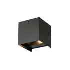 D'Lite LED Applique Murale Elingen Aluminium Noir 4.9W 480lm - 830 Blanc Chaud | Détecteur De Lumière