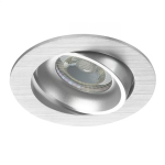 Recessed Spot Vision MR16 Tiltable Aluminium | Cutout 69mm - GU10 Socket